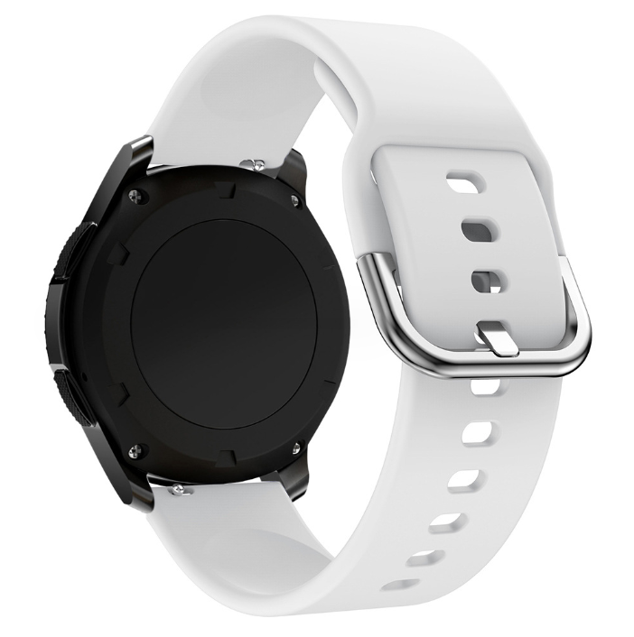 Ремінець силіконовий Super Activ new 22мм. (Білий)