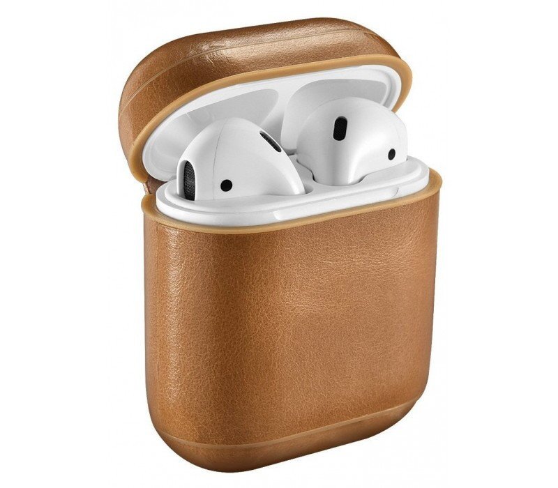 Чохол BlackPink імітація шкіри для AirPods, Чорний (<>)