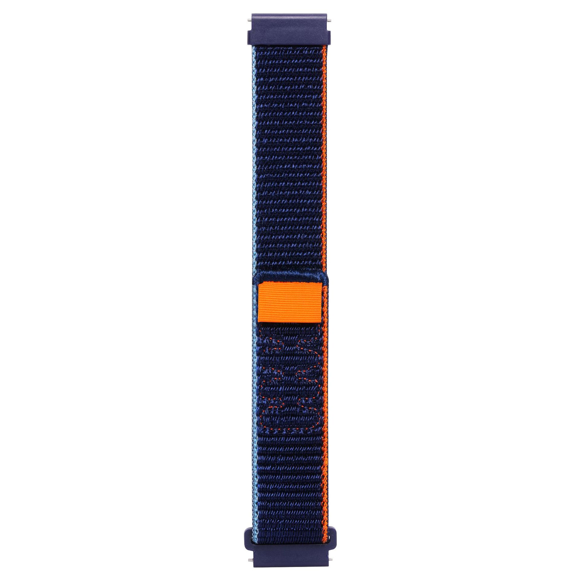 Ремінець Sport Loop для смарт годинників - 20 мм Silty (Navy Blue)