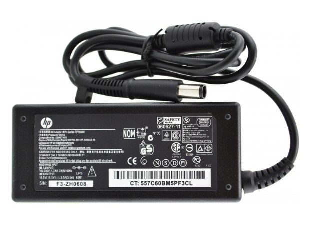 Блок Живлення для ноутбука HP (18.5V 3.5A 65W) 7.4x5.0 мм., Elitebook 745 G2
