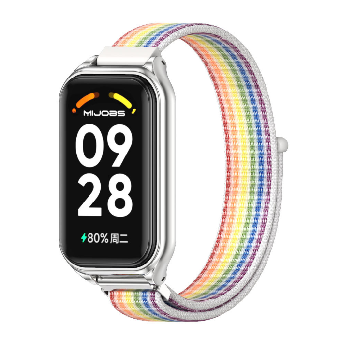 Ремінець тканинний для Xiaomi Mi Smart Band 8 Active (Різнокольоровий)