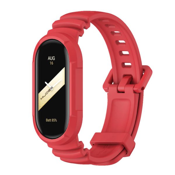Ремінець силіконовий MIJOAS для Miband 8/9 (Червоний)
