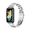 Металевий ремінець з застібкою для Huawei Band 8/9/10 (Срібний)