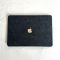 Чохол накладка з еко шкіри на MacBook Air 15 (A2941) (Чорний)