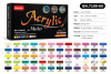 GuangNa Acrylic Marker GN.7100 — преміальні акрилові маркери для творчості та декору (60 шт.)