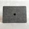 Чохол накладка з еко шкіри на MacBook Air 15 (A2941) (Серый)