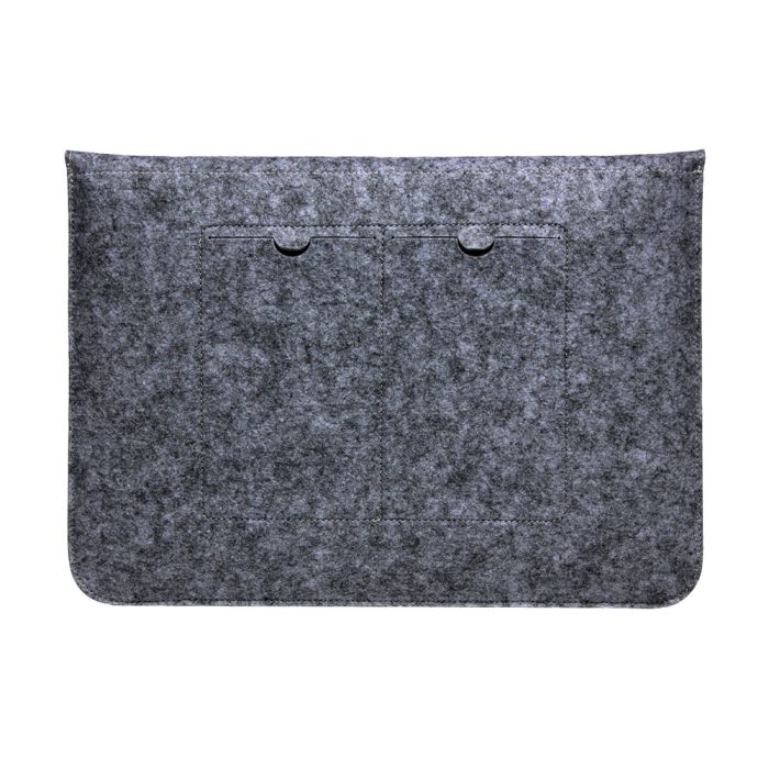 Чохол-конверт із повсті для MacBook 13.3" Dark Grey