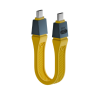 Кабель USB4 Type-C 80Gbps 240W PD 8K/16K з E-Marker чіпом (жовтий)