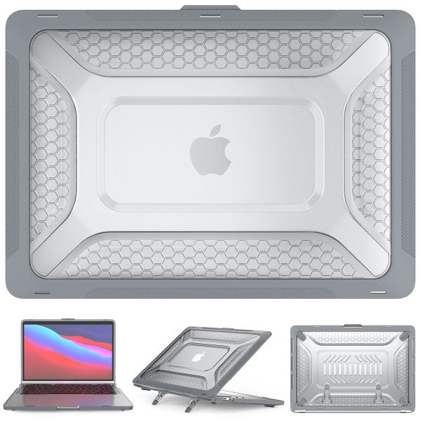 Протиударний чохол з підставкою для Macbook Air 15" A2941,  (Серый)