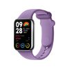 Ремінець силіконовий для Xiaomi Mi Band 8 Pro / 9 Pro з металевим кріпленням (Лавандовий)