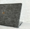 Чохол накладка на MacBook Pro 13  M1/M2/M3 ШКІРЯНИЙ (Сірий)