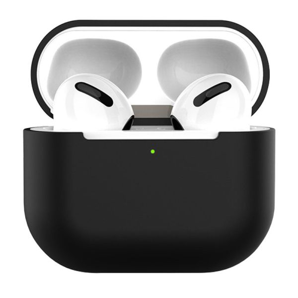 Силіконовий чохол для Apple AirPods 3 (Чорний)