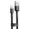 Дата кабель Baseus Cafule Lightning Cable 2.4A (1m) (CALKLF-B)