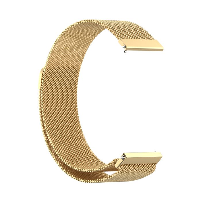 Ремінець міланська петля 22mm  (Жовтий)