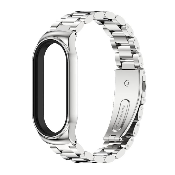 Ремінець металевий для Miband 7 MIjoas ,  (Срібний)