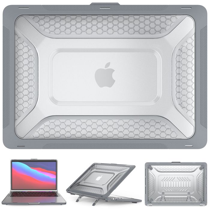 Протиударний чохол з підставкою для Macbook Pro (M2|M1|A2338), (Серый)