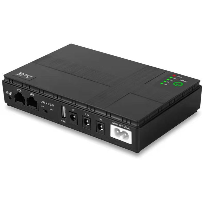 Power Bank Безперебійник для роутера DC1036P 36W 10400mAh
