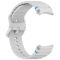 Силіконовий ремінець для Samsung Galaxy Watch 7/FE/6/5/4 (Світло-сірий)
