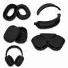 Комплект силіконових аксесуарів 5-в-1 для Apple AirPods Max (чорний)