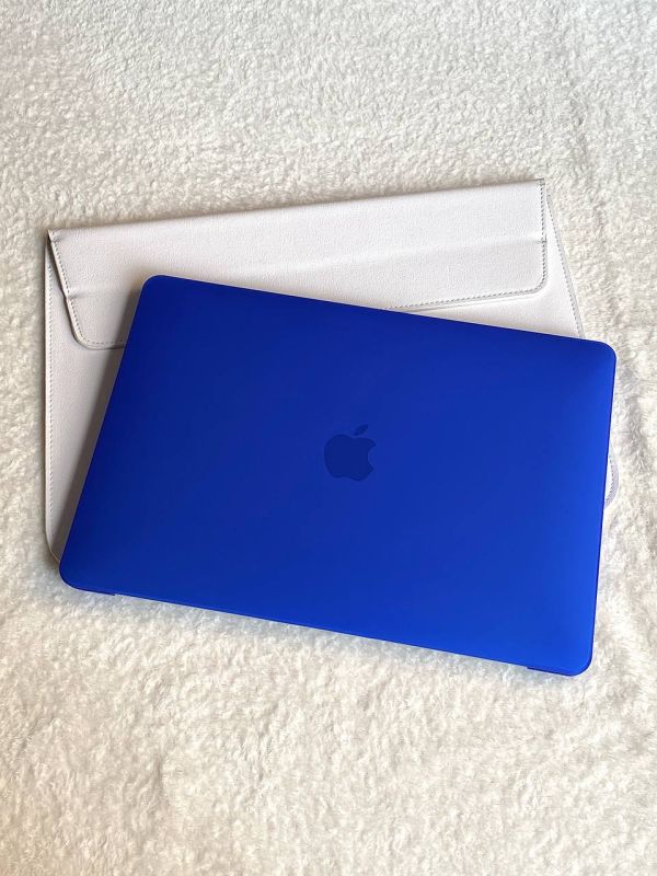 Чохол для MacBook Air 13" (2018 - 2020 | M1 | A1932 | A2337) матовий (Синий)