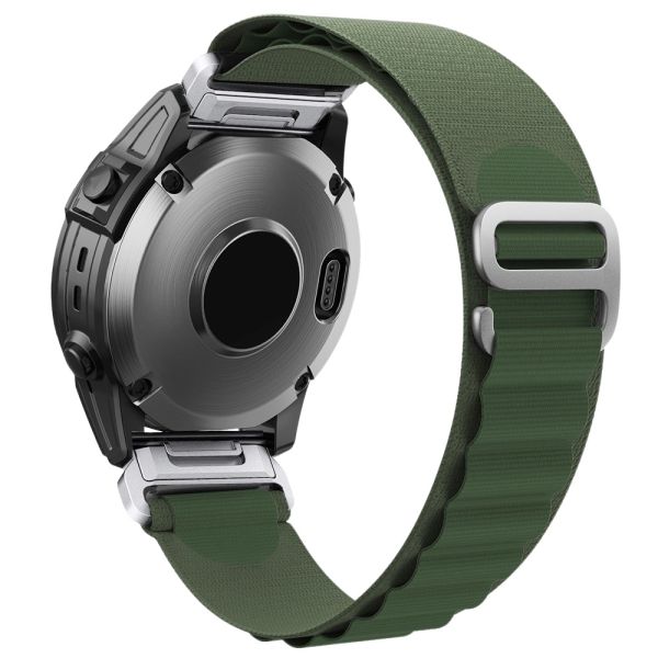 Ремінець Alpine Loop для Garmin 26 mm Fenix 6X | 7X | 5X Plus | 5X | Fenix 3 Quik Fit  (Green)