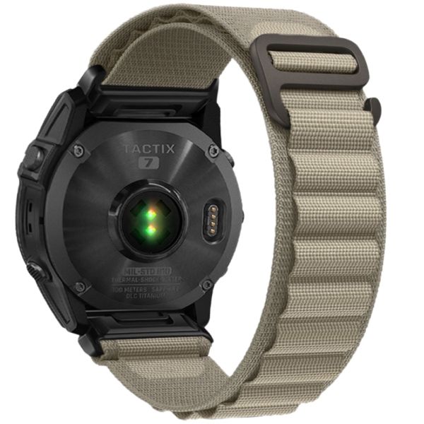 Ремінець Alpine Loop для Garmin 26 mm Fenix 6X | 7X | 5X Plus | 5X | Fenix 3 Quik Fit  (Olive Green)