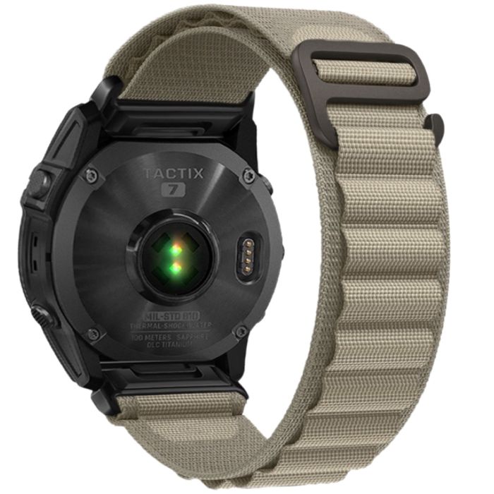 Ремінець Alpine Loop для Garmin 26 mm Fenix 6X | 7X | 5X Plus | 5X | Fenix 3 Quik Fit  (Olive Green)