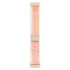 Ремінець Sport Loop для смарт годинників - 20 мм Silty (Starlight with Pink)