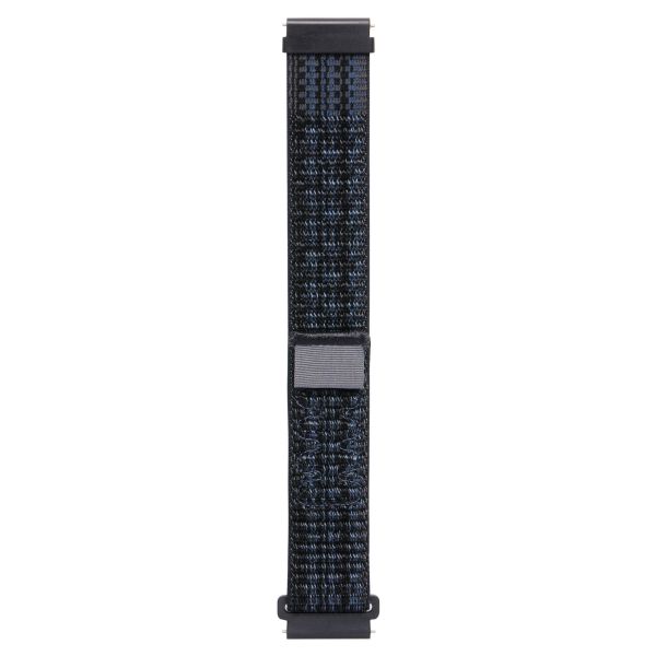Ремінець Sport Loop для смарт годинників - 22 мм  (Black and Blue)