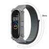 Ремінець Nylon Протиударний для Xiaomi Mi Band | 5 | 6 |  (Сірий)