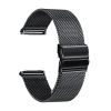 Ремінець міланська петля Blackpink 20mm із застібкою для Смарт годинників AMAZFIT GTR-42 / GTS, Роже (Чорний)