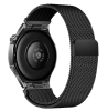 Швидкозйомний магнітний ремінець Milanese Loop 22 мм (кнопкове кріплення, оновлена модель),  (чорний)