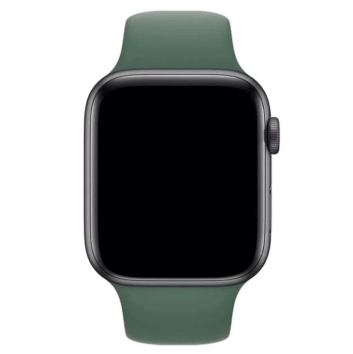 Ремінець силіконовий для Apple Watch 38/40/41 AAA+, Зелений (Зеленый)