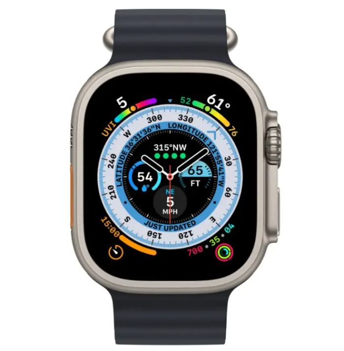 Ремінець силіконовий Ocean Band 38/40/41 AAA+, (Сірий)