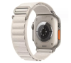 Тканинний ремінець Alpine LOOP Apple Watch 38/40/41 AAA+, Помаранчевий (Білий)
