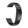 Ремінець металевий для Garmin 26 mm. (Чорний)