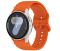 Силіконовий ремінець для Samsung Galaxy Watch 7/FE/6/5/4 (Помаранчевий)