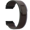 Спортивний нейлоновий ремінець Garmin QuickFit 26 мм для Fenix / Enduro / Tactix (текстиль, липучка) (чорний+зелений)