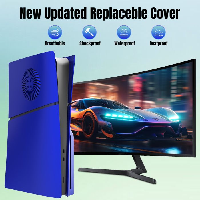 Змінні панелі для Sony PlayStation 5 SLIM (2023 року) Disc Edition (Night Blue)