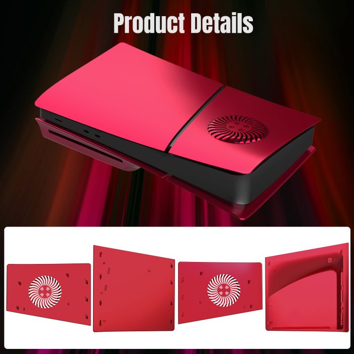 Змінні панелі для Sony PlayStation 5 SLIM (2023 року) Disc Edition (Red)