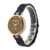 Металевий браслет із нержавіючої сталі для Garmin Lily (Black)
