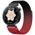 Ремінець міланська петля 22mm  (Red/Black)