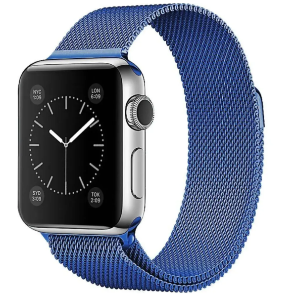 Міланська петля Apple Watch 38/40/41 AAA+ ,  (Синій)