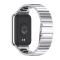 Металевий браслет для Mi Band 8/9 Pro, Redmi Watch 4/5 – нержавіюча сталь (Срібний з плоскими лініями)