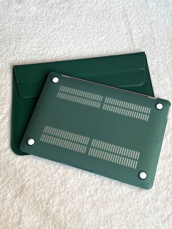 Чохол на Macbook AIR 15 (A2941) матовий (Изумрудный)