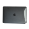 Чохол для MacBook Air 13.6" M2 (Model - A2681) з блискітками (Чорний)