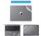Вінілове покриття наклейка для MacBook (Кришка, Низ, Трекпад, Внутрішня частина), MacBook Pro A1989, (MacBook Air A1932, A2337 Gray)