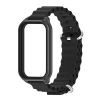 Ремінець Ocean силіконовий для Xiaomi Mi Smart Band 8 Active (Чорний)