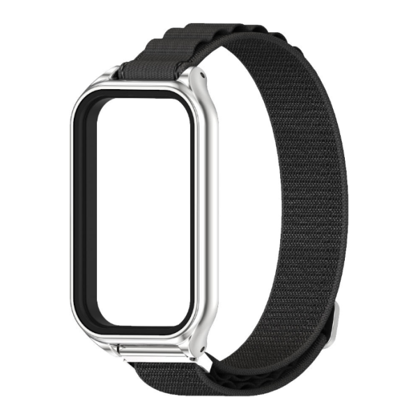 Ремінець Alpine loop для Xiaomi Mi Smart Band 8 Active (Срібний)